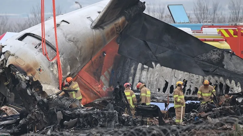 Jeju Air accident site
