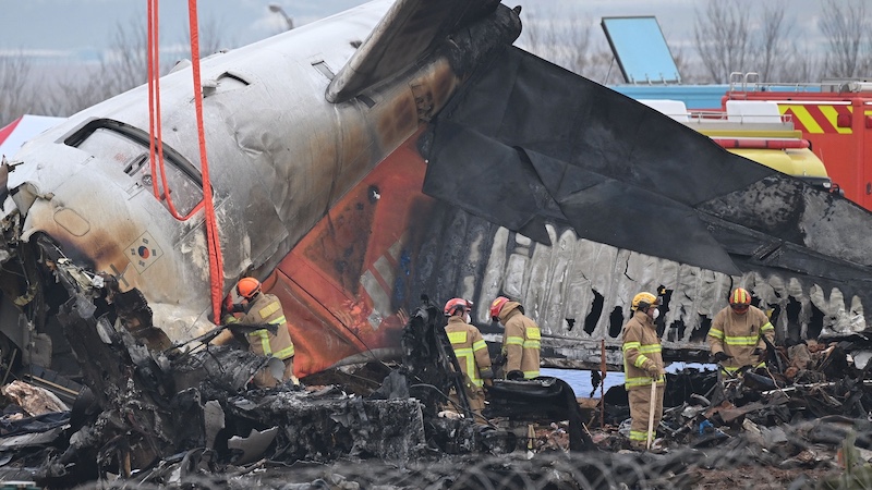 Jeju Air accident site